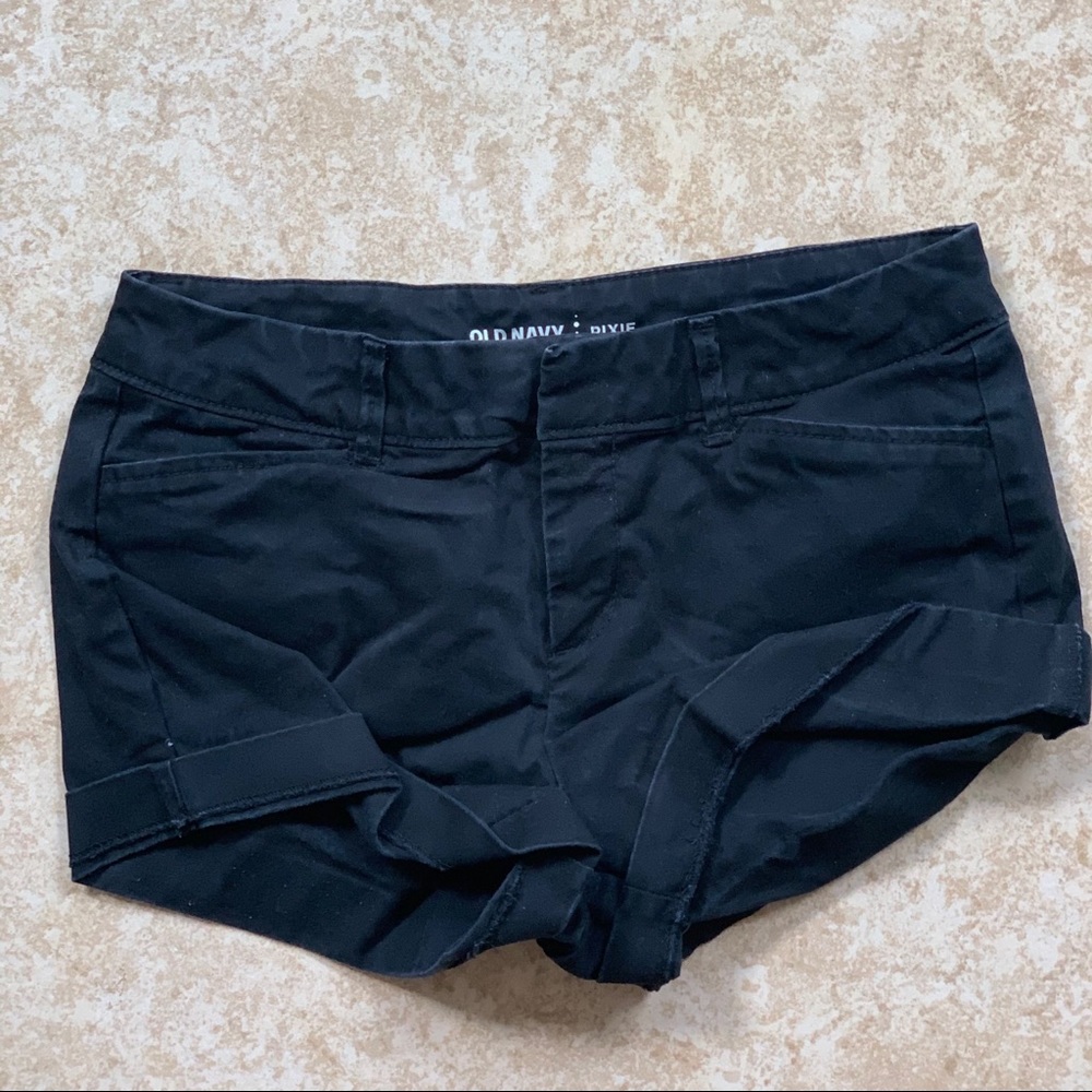 Black shorts!